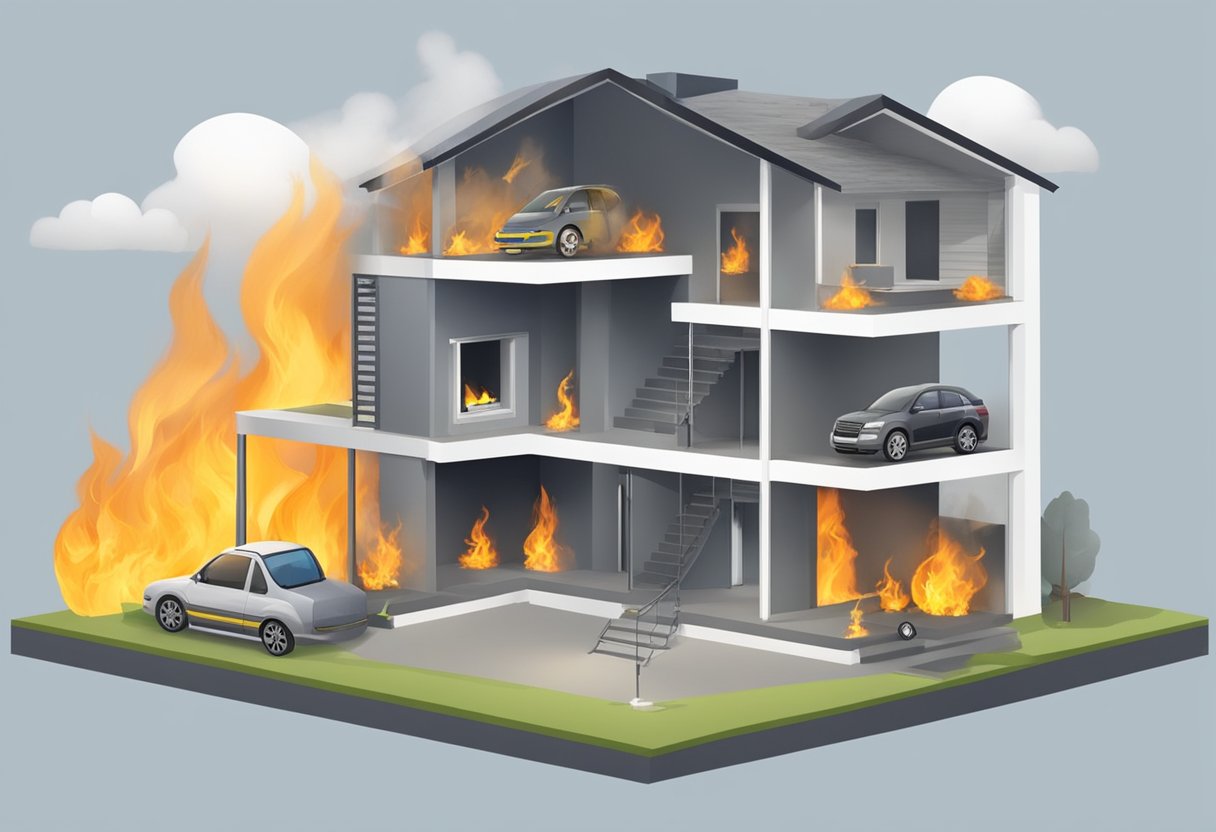 Various factors affecting the cost of fire insurance for construction. Different elements like materials, location, and risk levels are considered