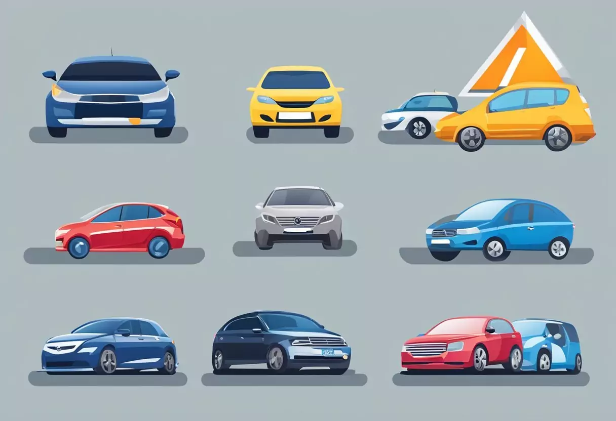 A lineup of car insurance logos, including AdmiralDirekt, AXA, BavariaDirekt, Allianz Direct, and Da-Direkt, displayed for comparison